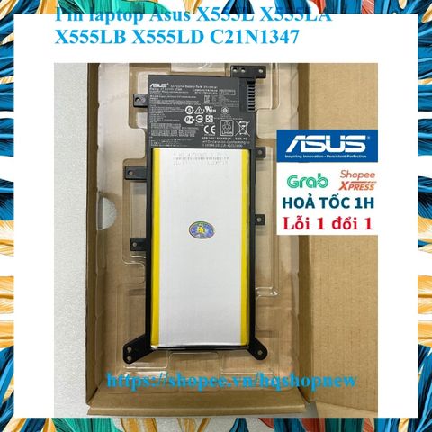 Pin Laptop Asus C21N1347 Chính Hãng cho X555L X555LA X555LB X555LD - Mới 100% và Bảo Hành Nhanh Chóng