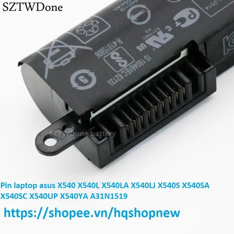 [Pin zin] Pin laptop asus X540 X540L X540LA X540LJ X540S X540SA X540SC X540UP X540YA A31N1519 PHỤ KIỆN LAPTOP