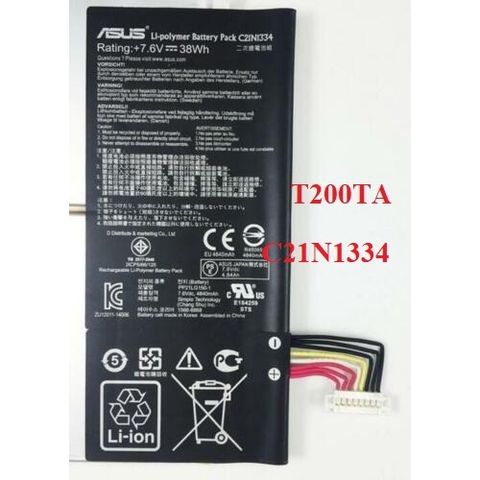 Pin Laptop Asus T200TA C21N1334 Chính Hãng 4 Cell Đen - Phụ Kiện Laptop Bảo Hành 100% Mới Nhất