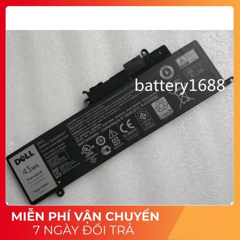 Pin Laptop Dell Inspiron 11 3147 3148 3152 13 7347 7348 7352 - Pin Zin 43Wh Chính Hãng, Bảo Hành Khách Hàng Tin Cậy
