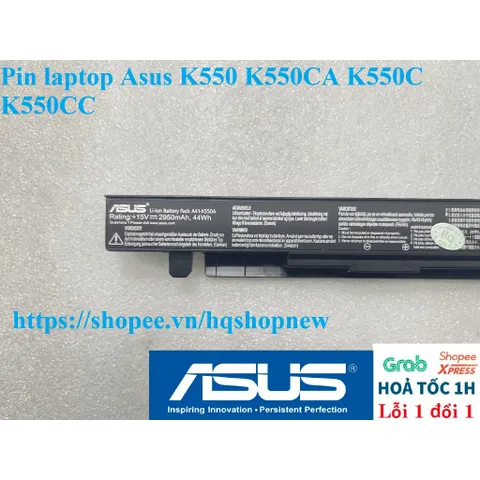 [Pin zin] Pin laptop Asus K550 K550CA K550C K550CC PHỤ KIỆN LAPTOP
