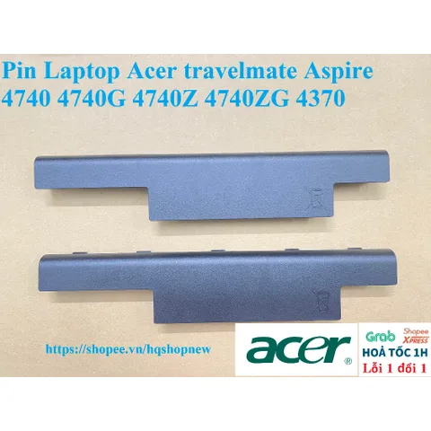 [Pin zin] Pin Laptop Acer travelmate Aspire 4740 4740G 4740Z 4740ZG 4370 PHỤ KIỆN LAPTOP