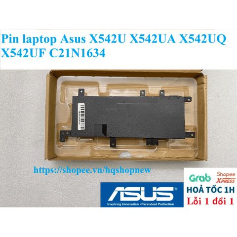 Pin Laptop Chính Hãng Asus X542U X542UA X542UQ X542UF C21N1634 - Bảo Hành 100% - Phụ Kiện Laptop Chất Lượng Cao