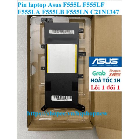 Pin Laptop Asus C21N1347 F555L F555LF F555LA F555LB F555LN - Pin Chính Hãng 100% Bảo Hành Nhanh Chóng
