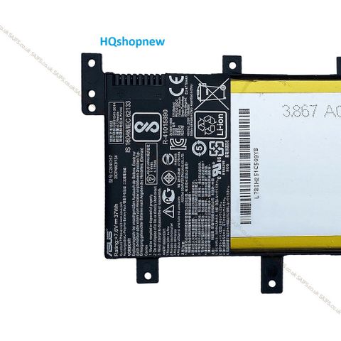 Pin Laptop Asus C21N1347 Zin Chính Hãng - Pin Đen 37Wh Bảo Hành 100% - Phụ Kiện Laptop Chất Lượng Cao