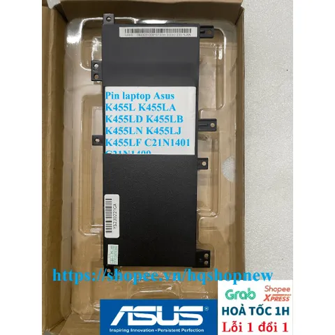 [Pin zin] Pin laptop Asus K455L K455LA K455LD K455LB K455LN K455LJ K455LF C21N1401 C21N1409 PHỤ KIỆN LAPTOP