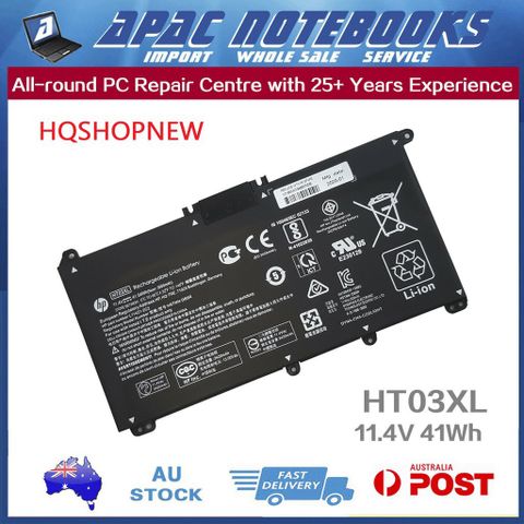 Pin Laptop HP HT03XL 41.04Wh cho 240 G7, 245 G7, 250 G7, 255 G7, 256 G7, 470 G7 - Phụ kiện chính hãng bảo hành 100%