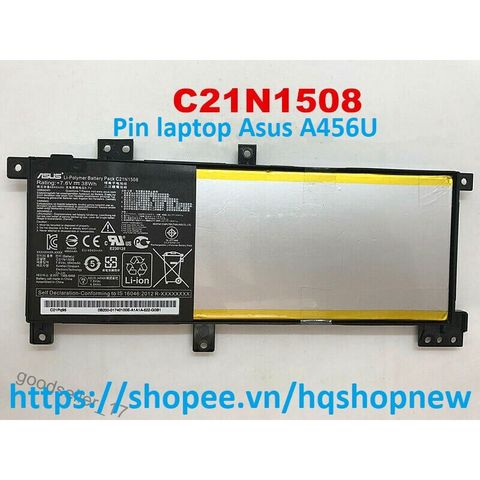 Pin Laptop Asus A456U A456UA A456UB A456UF C21N1508 38W - Phụ Kiện Chính Hãng Chất Lượng Cao, Bảo Hành Đổi Mới 100%