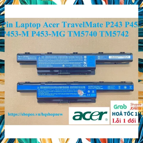 [ Pin zin ] Pin Laptop Acer TravelMate P243 P453 P453-M P453-MG TM5740 TM5742 PHỤ KIỆN LAPTOP