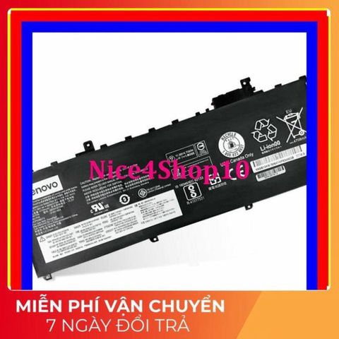 Pin Laptop Lenovo ThinkPad X1 Carbon Gen 5 2017/Gen 6 2018 - Dung Lượng 57Wh, Bảo Hành 5 Tháng, Chất Lượng Cao, Sản Phẩm Mới 100%