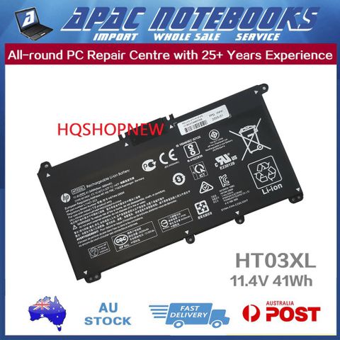 Pin Laptop HP HT03XL 15-cs 15-cu 15-cw 15t-cu Chính Hãng - Pin Mới 100%, Bảo Hành Đổi Mới, Chất Lượng Cao