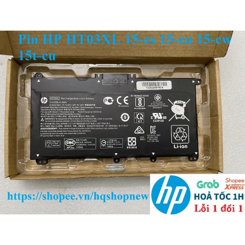 Pin Laptop HP HT03XL 15-cs 15-cu 15-cw 15t-cu Chính Hãng - Pin Mới 100%, Bảo Hành Đổi Mới, Chất Lượng Cao