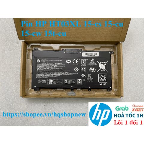 Pin Laptop HP HT03XL 15-cs 15-cu 15-cw 15t-cu Chính Hãng - Pin Mới 100%, Bảo Hành Đổi Mới, Chất Lượng Cao