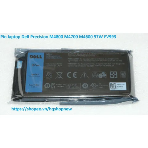 [Pin zin 97w] Pin laptop Dell Precision M4800 M4700 M4600 97W FV993 PHỤ KIỆN LAPTOP