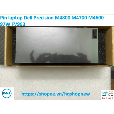 [Pin zin 97w] Pin laptop Dell Precision M4800 M4700 M4600 97W FV993 PHỤ KIỆN LAPTOP