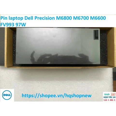 [Pin zin 97W] Pin laptop Dell Precision M6800 M6700 M6600 FV993 97W PHỤ KIỆN LAPTOP