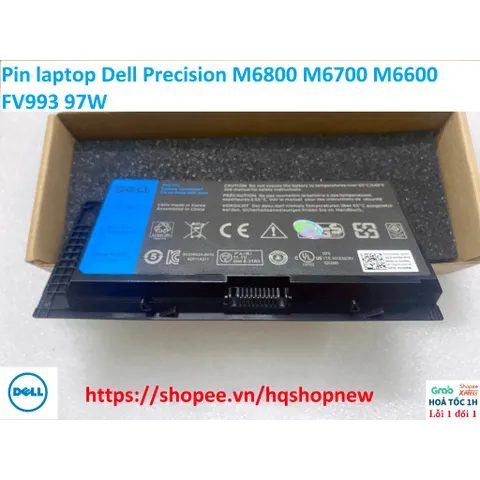 [Pin zin 97W] Pin laptop Dell Precision M6800 M6700 M6600 FV993 97W PHỤ KIỆN LAPTOP