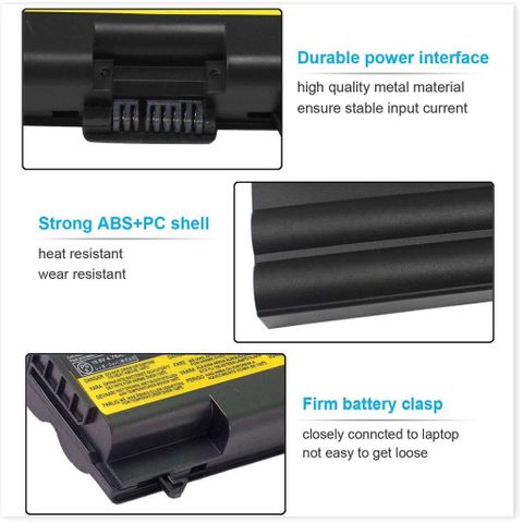 Pin Laptop Lenovo Thinkpad L410 L420 L430 L510 L520 L530 SL410 SL530 - Pin Li-ion 4400mAh/5200mAh Mới 100%, Bảo Hành 12 Tháng