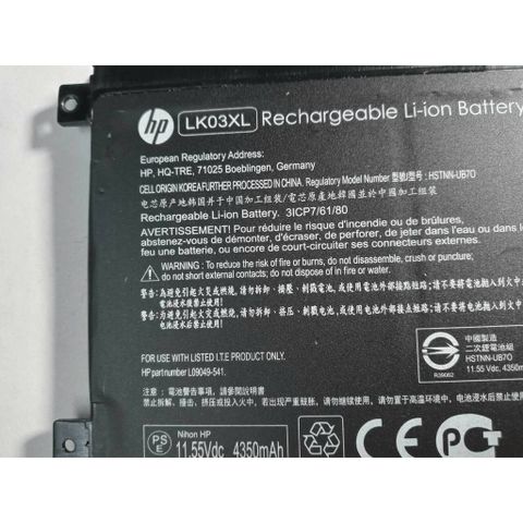 Pin Laptop HP Envy x360 15-bp 15-bq 15-cp 15-cn 17m LK03XL Chính Hãng - Pin Mới 100% - Bảo Hành Nhanh Chóng