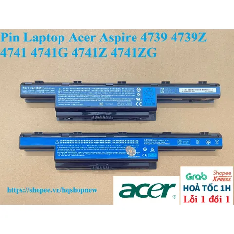 [ Pin zin ] Pin Laptop Acer Aspire 4739 4739Z 4741 4741G 4741Z 4741ZG PHỤ KIỆN LAPTOP