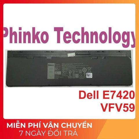 Pin Laptop Dell Latitude E7240 E7250 52W - Phụ Kiện Chất Lượng Cao, Bảo Hành Nhanh Chóng, Thiết Kế Chính Hãng