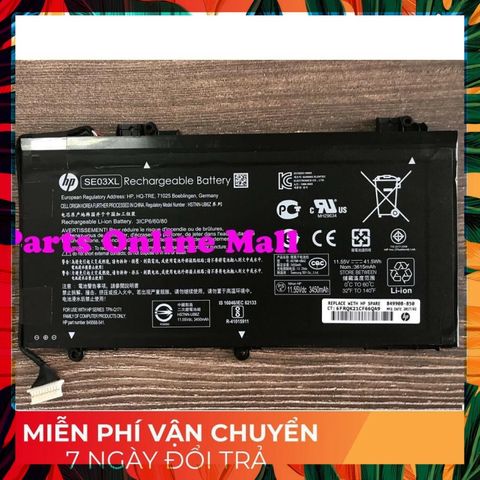 Pin Laptop HP Pavilion 14AL 48w - Pin Zin Chính Hãng cho HP 14-AL000 14-AL027TX SE03XL - Bảo Hành Đổi Mới 100%
