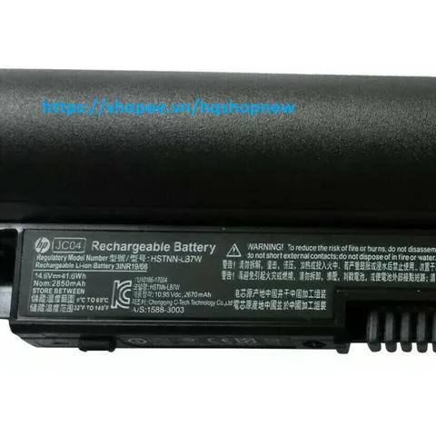 Pin LAPTOP HP 15-BS 15-BS554TU 15-BS555TU 15-BS557TU 15-BS559TU hp 15-BS161TU PHỤ KIỆN LAPTOP