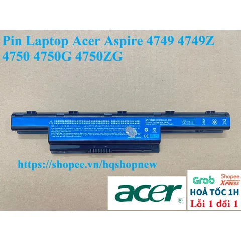 [Pin zin] Pin Laptop Acer Aspire 4749 4749Z 4750 4750G 4750ZG PHỤ KIỆN LAPTOP