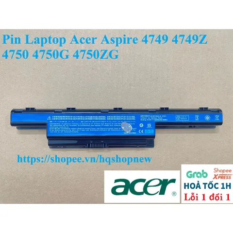 [Pin zin] Pin Laptop Acer Aspire 4749 4749Z 4750 4750G 4750ZG PHỤ KIỆN LAPTOP