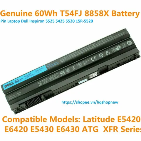 Pin Laptop Dell Inspiron 5525 5425 5420 5520 15R-5520 PHỤ KIỆN LAPTOP