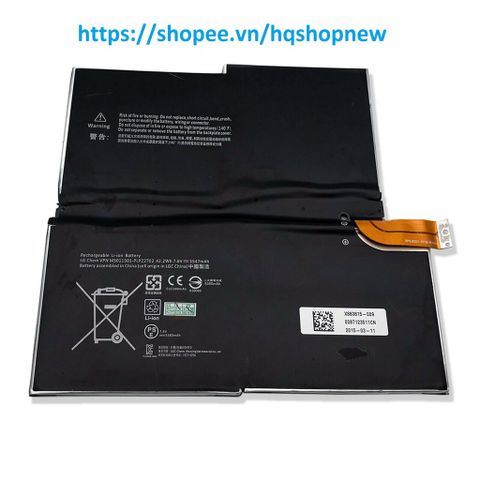 Pin Laptop Microsoft Surface Pro 3 Model 1631 MS011301-PLP22T02 5547mAh Màu Đen - Phụ Kiện Chất Lượng Cao