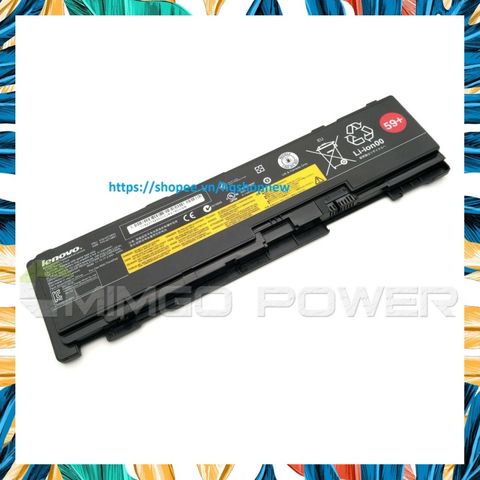 Pin Laptop Lenovo ThinkPad T410s T400s 42T4832 42T4833 51J0497 - Phụ Kiện Chất Lượng Cao, Đen, 44Wh, Bảo Hành 100%