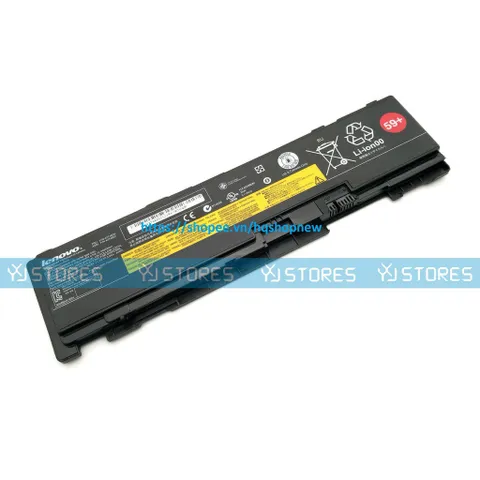 Pin Laptop Lenovo ThinkPad T410s T400s 42T4832 42T4833 51J0497 - Phụ Kiện Chất Lượng Cao, Đen, 44Wh, Bảo Hành 100%