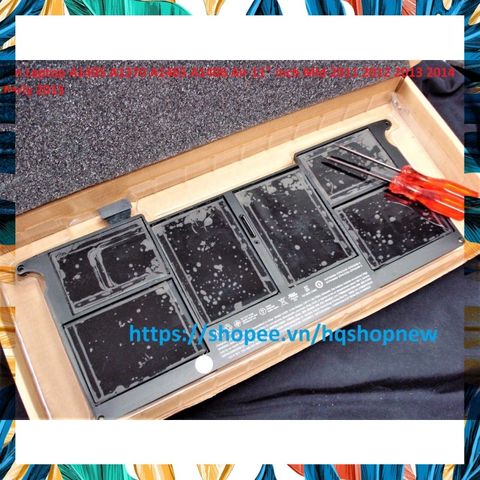 Pin Laptop MacBook Air 11 inch A1495 A1370 A1465 A1406 - Phụ Kiện Chính Hãng, Bảo Hành 100% Trong 1 Năm