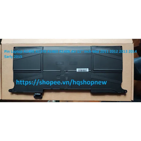 Pin Laptop MacBook Air 11 inch A1495 A1370 A1465 A1406 - Phụ Kiện Chính Hãng, Bảo Hành 100% Trong 1 Năm