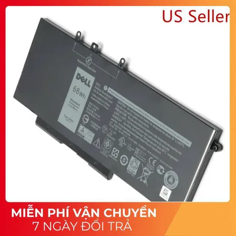 Pin Dell Latitude 5490 5480 5480 5580 5590 E5570 E5480 E5490 E5580 E5590 GJKNX Precision 15 3520 93FTF 3DDDG PHỤ KIỆN LA