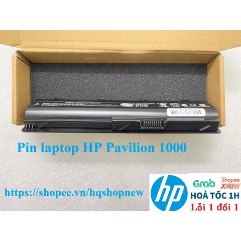 Pin Laptop HP Pavilion 1000 - Pin 6 Cell Chính Hãng Đen, Bảo Hành Đổi Mới, Phụ Kiện Laptop Chất Lượng Cao