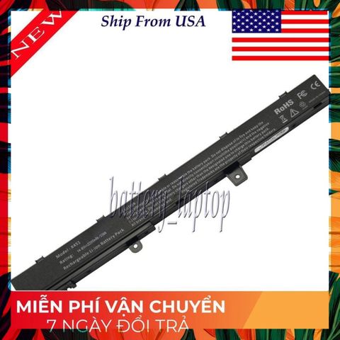 Pin Laptop Asus X551 X551C X551CA 4 Cell - Pin Chính Hãng Đen, Bảo Hành Đổi Mới 100%