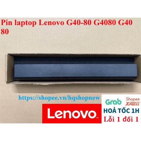 Pin Laptop Lenovo G40-80 G4080 - 4 Cell Đen, Sản Phẩm Mới 100%, Bảo Hành Nhanh Chóng, Phụ Kiện Chất Lượng Cao