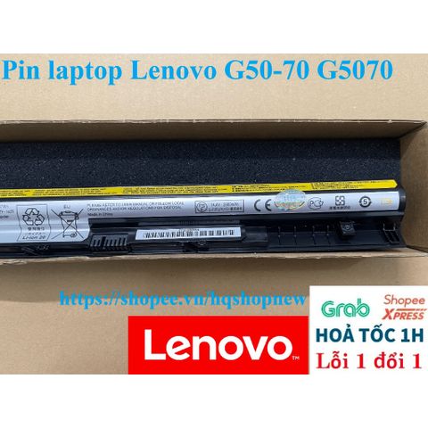 Pin Laptop Lenovo G50-70 G5070 - 4 Cell Đen, Sản Phẩm Chính Hãng, Bảo Hành Nhanh Chóng, Phụ Kiện Laptop Chất Lượng Cao