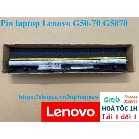 Pin Laptop Lenovo G50-70 G5070 - 4 Cell Đen, Sản Phẩm Chính Hãng, Bảo Hành Nhanh Chóng, Phụ Kiện Laptop Chất Lượng Cao