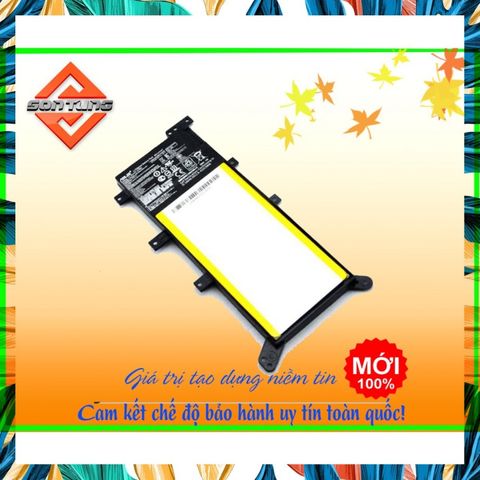 Pin Laptop Asus K555 K555L K555Z W409L W519 W519L - Pin Li-ion 7.5V 37Wh, Bảo Hành 6 Tháng, Phụ Kiện Chính Hãng