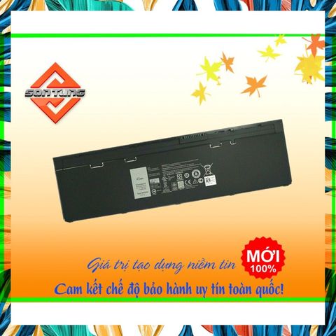 Pin Laptop Dell E7240 ZIN 4 Cell - Thay Thế Chất Lượng Cao, Tương Thích Latitude 12 7000 - Bảo Hành 9 Tháng