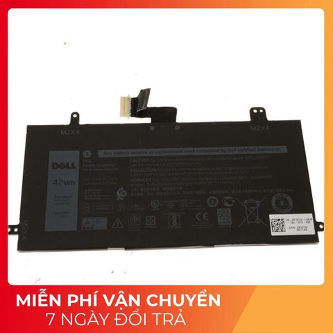 Pin Laptop Dell J0PGR - 7.6V 5250mAh - Pin Sạc Chính Hãng cho Latitude 12 5285/5290 - 1 Năm Bảo Hành