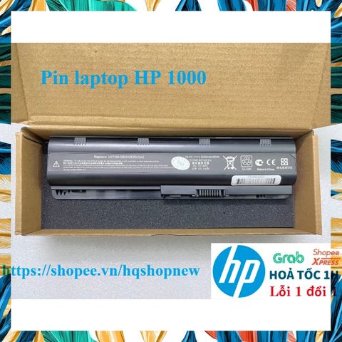 Pin Laptop HP 1000 - 6 Cell Chính Hãng, Mới 100%, Bảo Hành Nhanh, Phụ Kiện Chất Lượng Cao