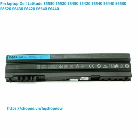 Pin laptop Dell Latitude E5530 E5520 E5430 E5420 E6540 E6440 E6530 E6520 E6430 E6420 PHỤ KIỆN LAPTOP