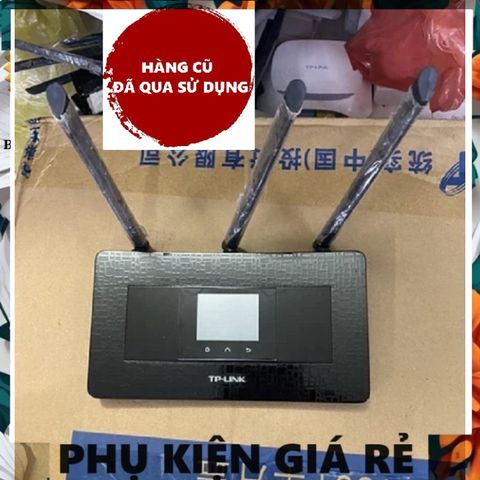 Bộ Phát Wifi TP-Link 2041+ Hàng Cũ 3 Râu, Tốc Độ 450Mbps, Phát Sóng Mạnh Xuyên Tường - Dễ Dàng Cài Đặt, Bảo Hành Dài Hạn