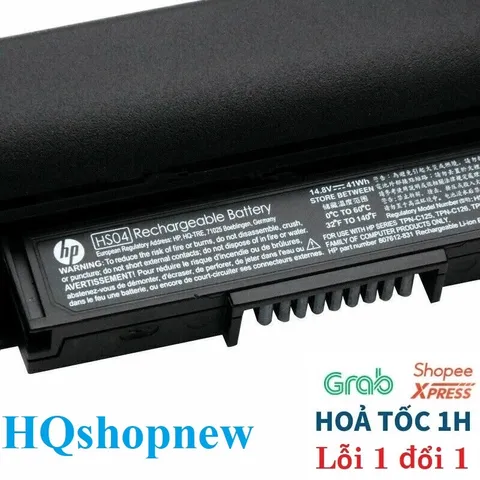 Pin Laptop HP Pavilion 14-ac, 14-af,14g-ad , 14q-aj, 15-ac, 15-af, 15q-aj, 15q-ad, 14-am HS03 HS04 HSTNN-LB6U - LB6V PHỤ