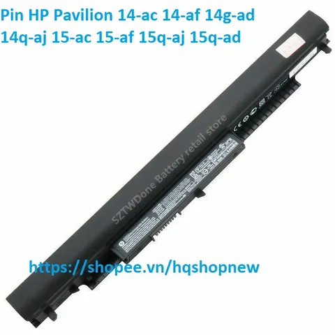 Pin Laptop HP Pavilion 14-ac, 14-af,14g-ad , 14q-aj, 15-ac, 15-af, 15q-aj, 15q-ad, 14-am HS03 HS04 HSTNN-LB6U - LB6V PHỤ