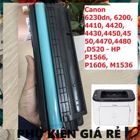 Hộp mực in Canon 6230dn 78A - Chất lượng cao, in rõ nét cho máy in laser, tương thích với HP P1566, P1606, M1536, 1500 trang